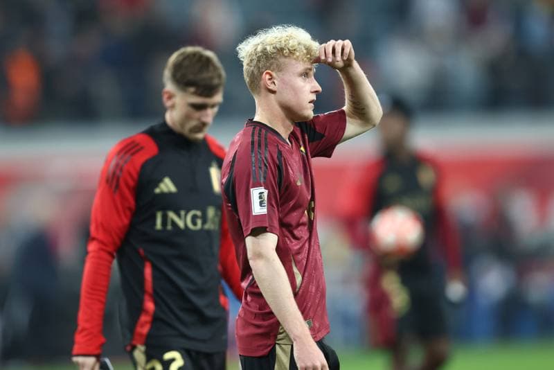 Football. FIFA World Cup Qualifiers. Belgium - North Macedonia. 10.10.2025