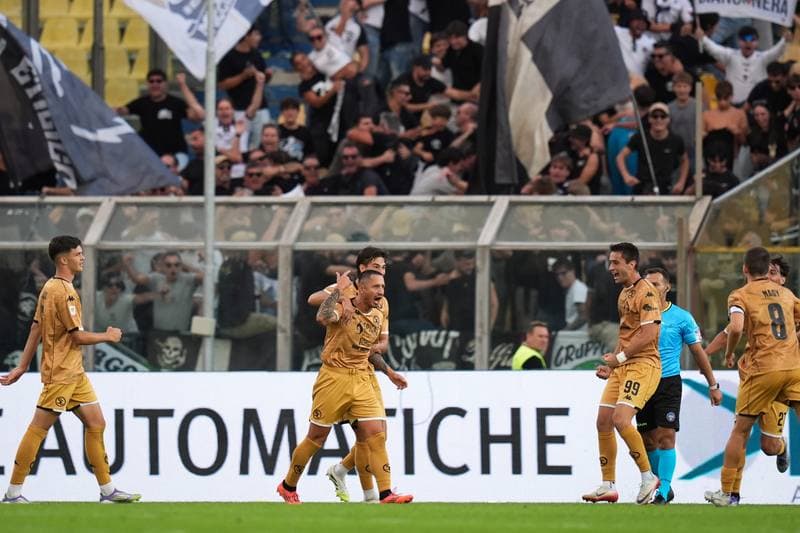 Football. Coppa Italia A Frecciarossa. Parma - Spezia. 24.09.2025