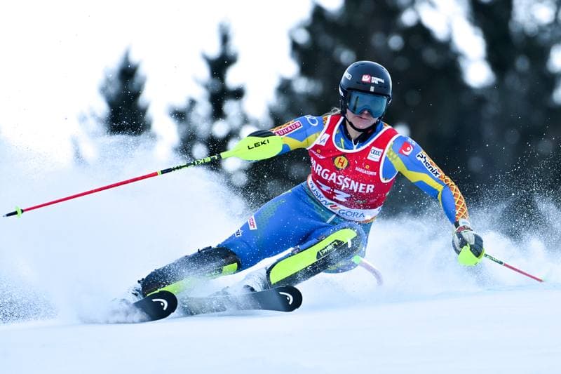 Alpine Skiing. Audi FIS World Cup. Women's Slalom. 04.01.2026