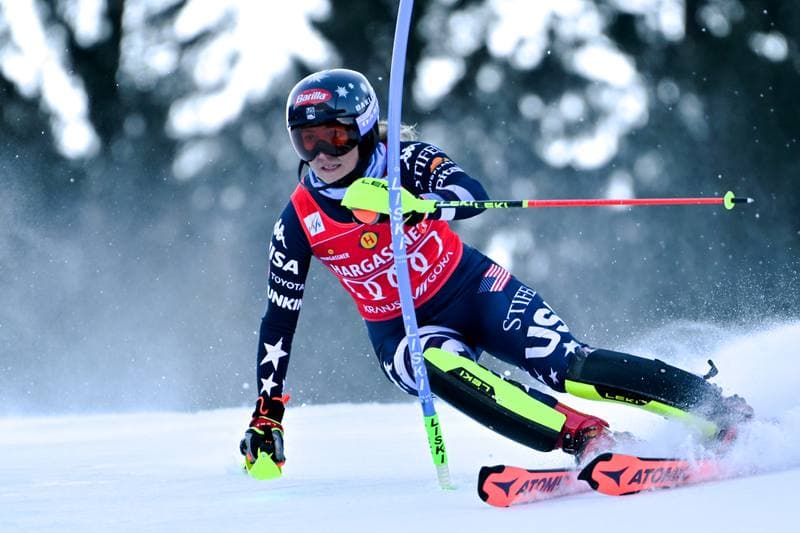 Alpine Skiing. Audi FIS World Cup. Women's Slalom. 04.01.2026