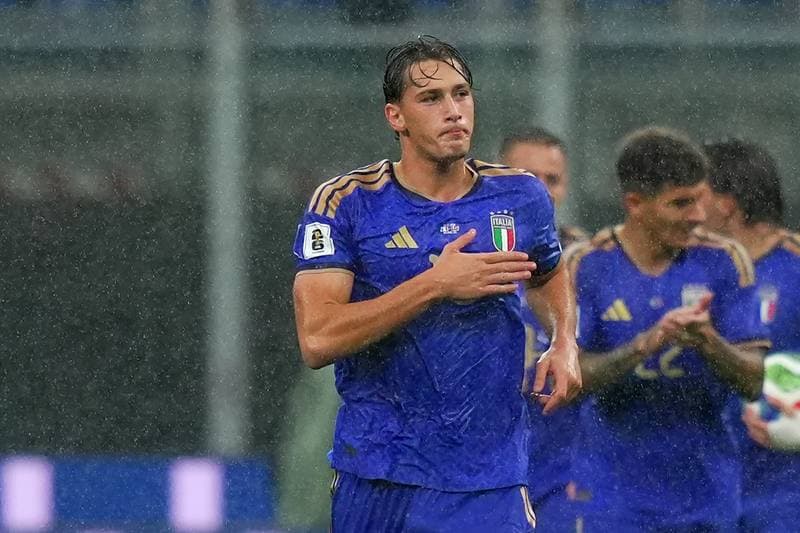 Football. FIFA World Cup Qualifiers. Italy - Norway. 16.11.2025
