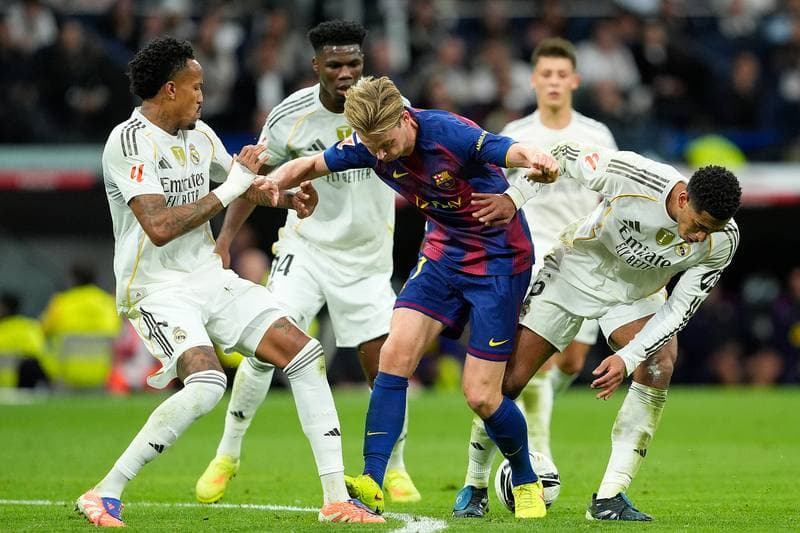 Football. La Liga. Real Madrid - FC Barcelona. 26.10.2025