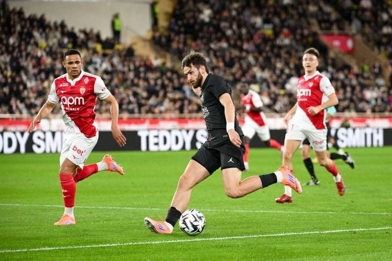 Football. Ligue 1. AS Monaco - Paris Saint-Germain. 29.11.2025