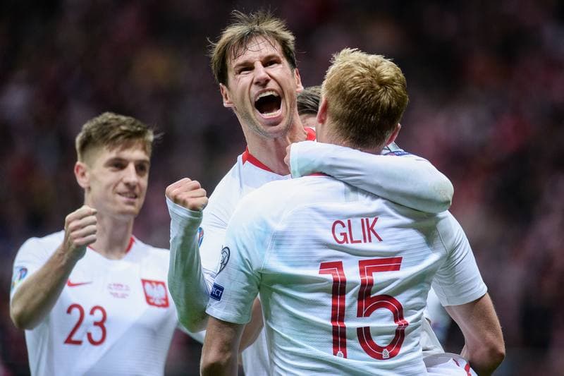 Football. Euro 2020 Qualifiers. Poland - Latvia. 24.03.2019