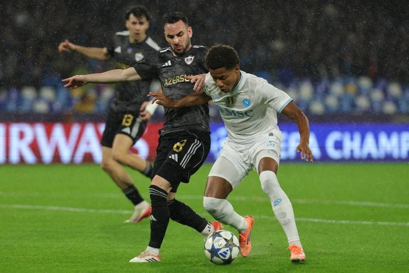 Football. UEFA Champions League. Napoli - Qarabag. 25.11.2025