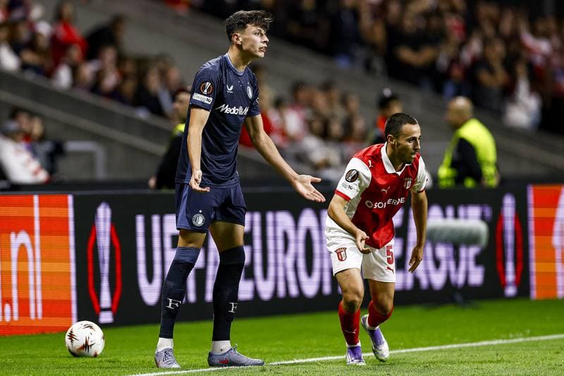 Football. UEFA Europa League. Braga - Feyenoord. 24.09.2025