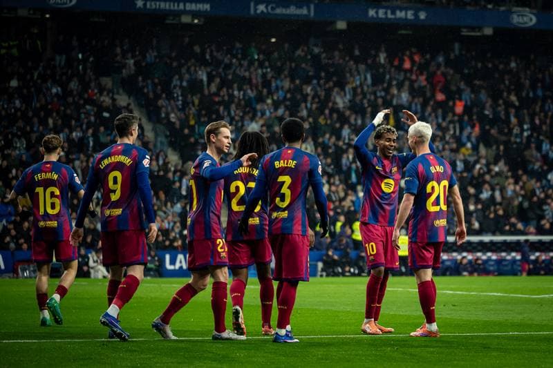 Football. La Liga. RCD Espanyol - FC Barcelona. 03.01.2026