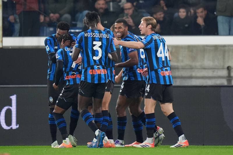 Football. Serie A. Atalanta - AC Milan. 28.10.2025