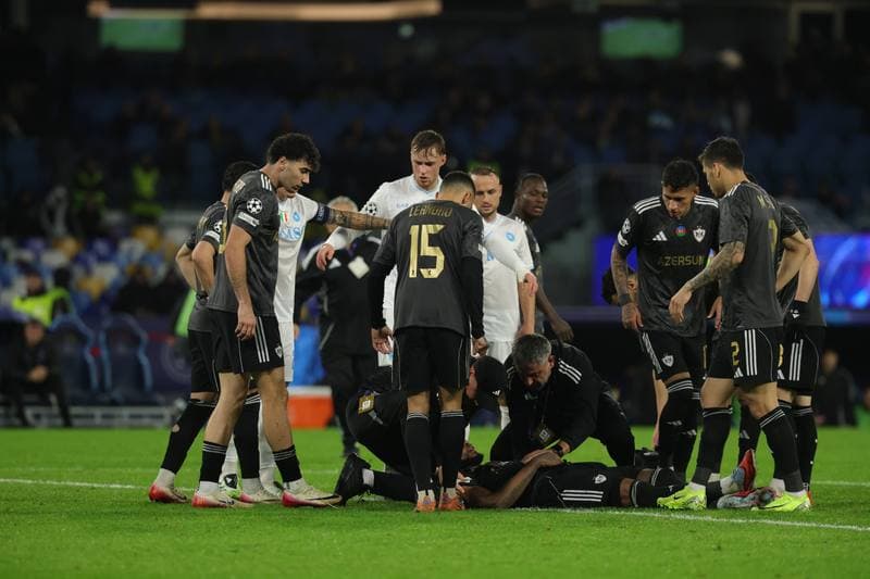 Football. UEFA Champions League. Napoli - Qarabag. 25.11.2025