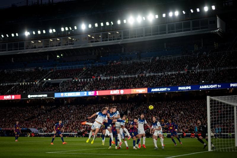 Football. La Liga. FC Barcelona - Deportivo Alaves. 29.11.2025