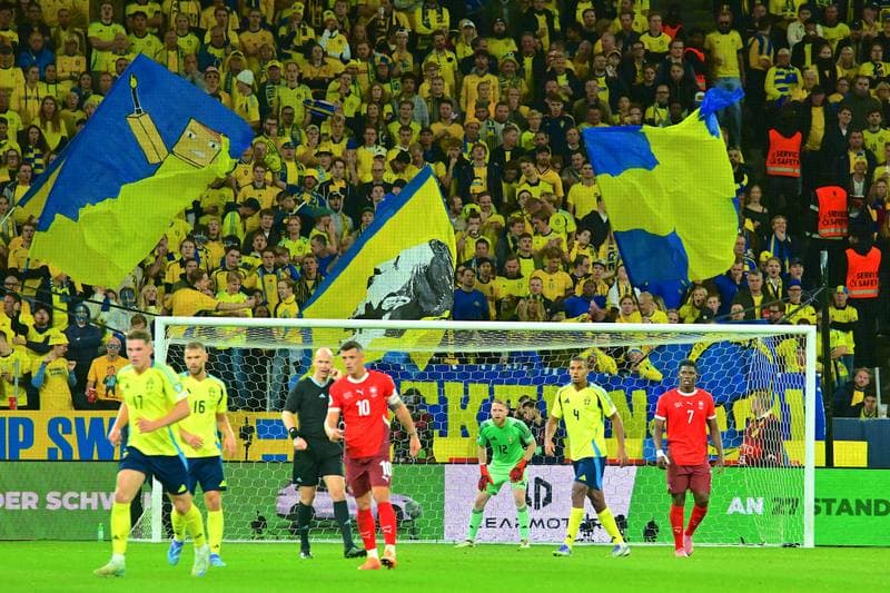 Football. Sweden. Press Conference. 10.10.2025