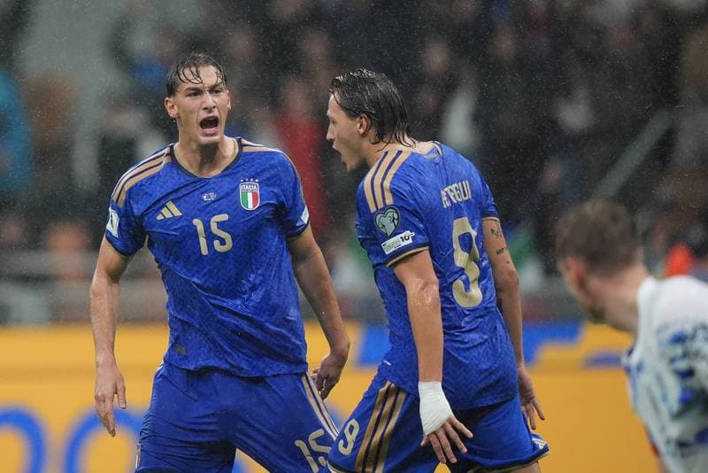 Football. FIFA World Cup Qualifiers. Italy - Norway. 16.11.2025
