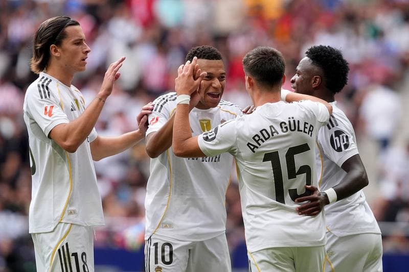 Football. La Liga. Atletico Madrid - Real Madrid. 27.09.2025