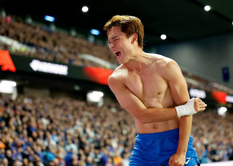 Football. UEFA Europa League. Rangers - KRC Genk. 25.09.2025