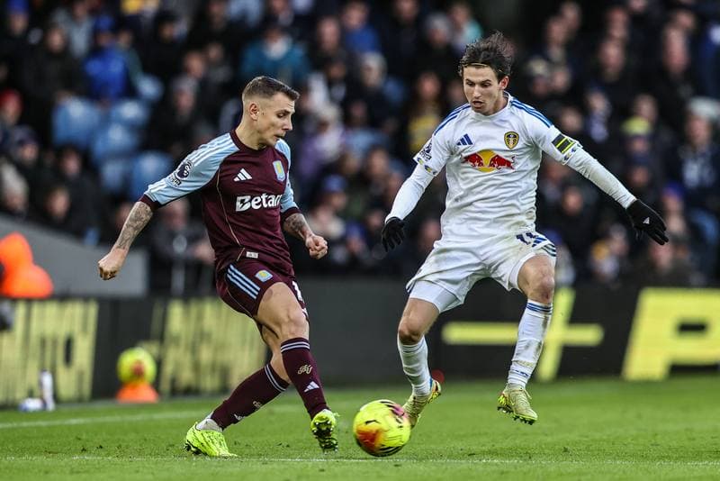 Football. Premier League. Leeds United - Aston Villa. 23.11.2025