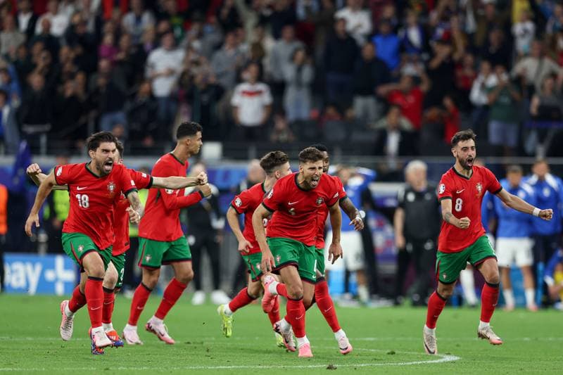 Football. UEFA EURO 2024. Portugal - Slovenia. 01.07.2024