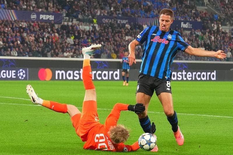Football. UEFA Champions League. Atalanta - Club Brugge. 30.09.2025