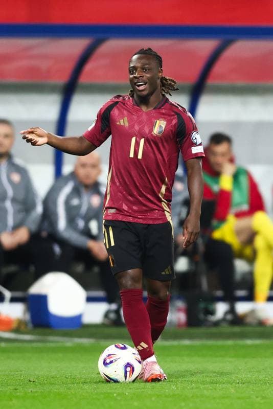Football. FIFA World Cup Qualifiers. Belgium - North Macedonia. 10.10.2025