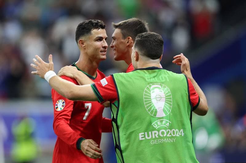 Football. UEFA EURO 2024. Portugal - Slovenia. 01.07.2024