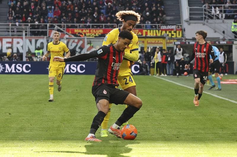 Football. Serie A. AC Milan - Hellas Verona FC. 28.12.2025