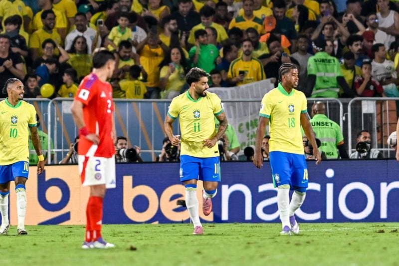 Football. FIFA World Cup Qualifiers. Brazil - Chile. 04.09.2025