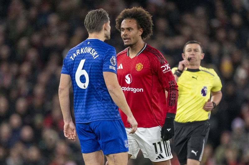 Football. Premier League. Manchester United - Everton. 24.11.2025