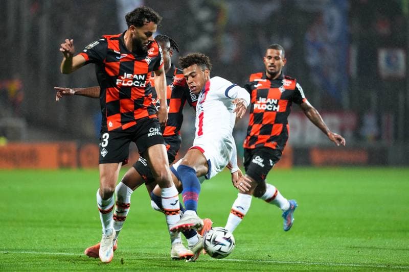 Football. Ligue 1. FC Lorient - Paris Saint-Germain. 29.10.2025