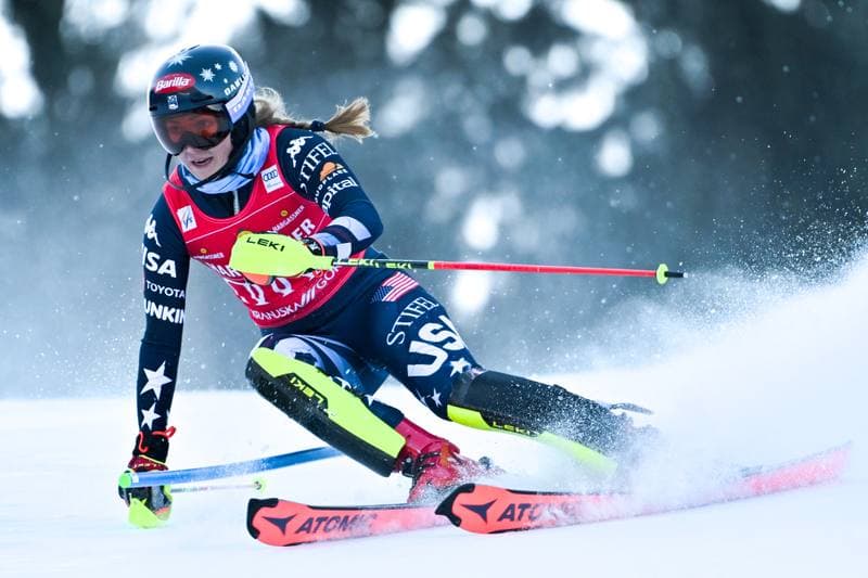 Alpine Skiing. Audi FIS World Cup. Women's Slalom. 04.01.2026