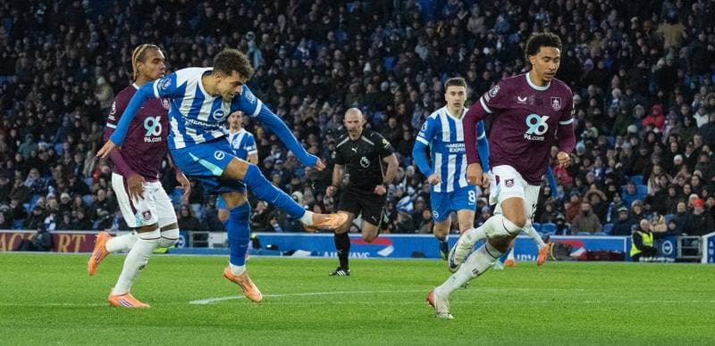 Football. Premier League. Brighton and Hove Albion - Burnley. 03.01.2026
