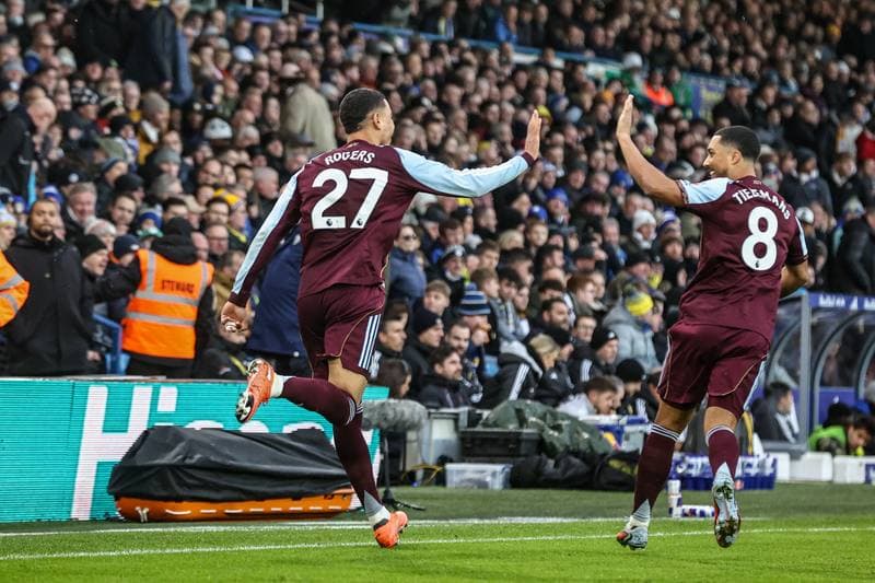 Football. Premier League. Leeds United - Aston Villa. 23.11.2025