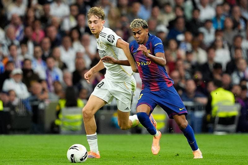 Football. La Liga. Real Madrid - FC Barcelona. 26.10.2025