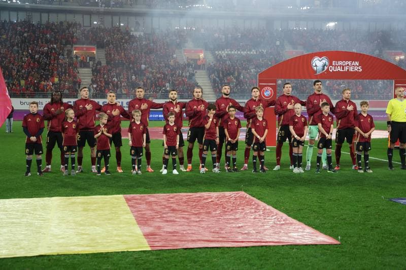 Football. FIFA World Cup Qualifiers. Belgium - North Macedonia. 10.10.2025