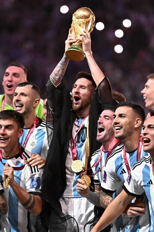 Football. FIFA World Cup. Argentina - France. 18.12.2022
