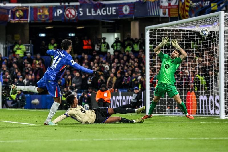 Football. UEFA Champions League. Chelsea - Barcelona. 25.11.2025