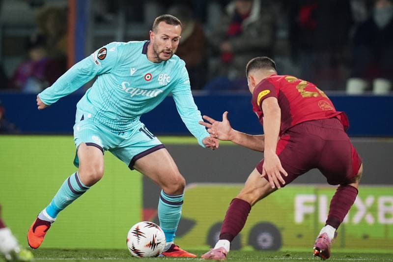 Football. UEFA Europa League. Bologna - Salzburg. 27.11.2025