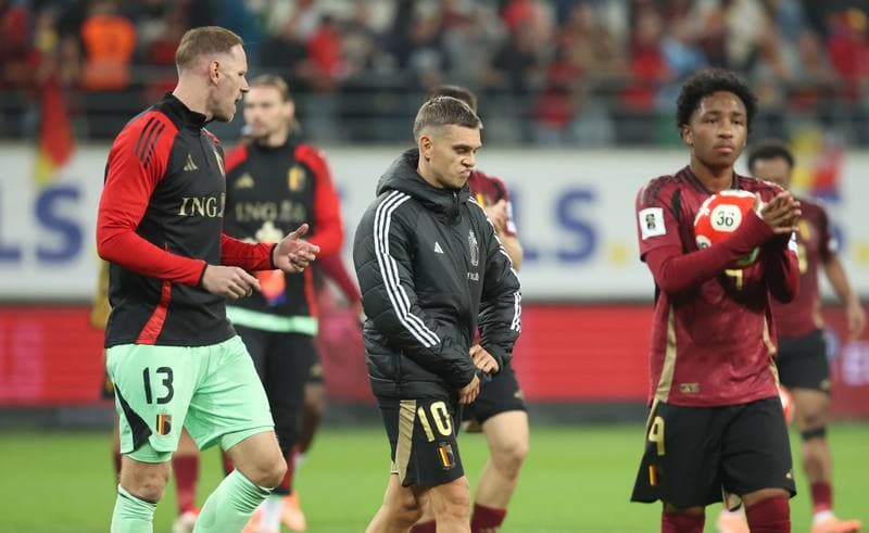 Football. FIFA World Cup Qualifiers. Belgium - North Macedonia. 10.10.2025