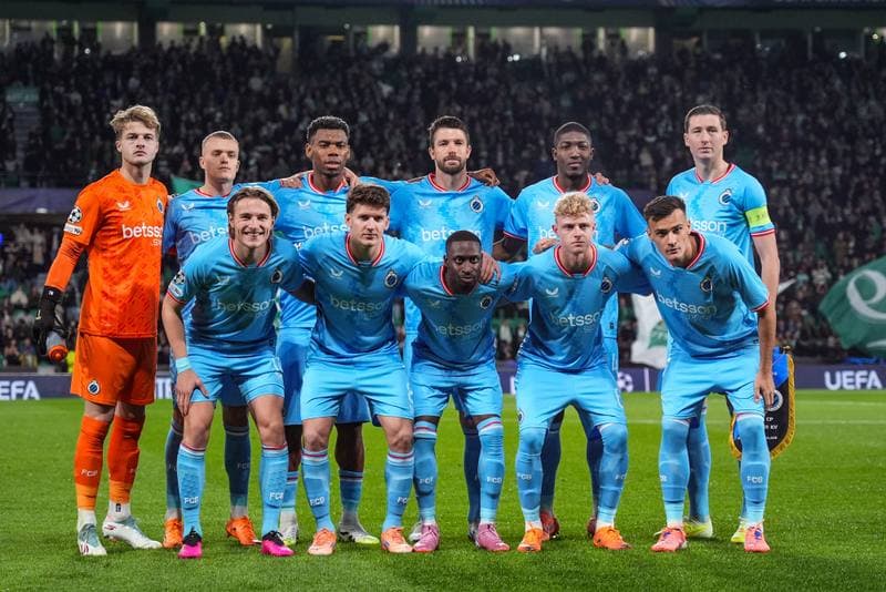 Football. UEFA Champions League. Sporting CP - Club Brugge. 26.11.2025