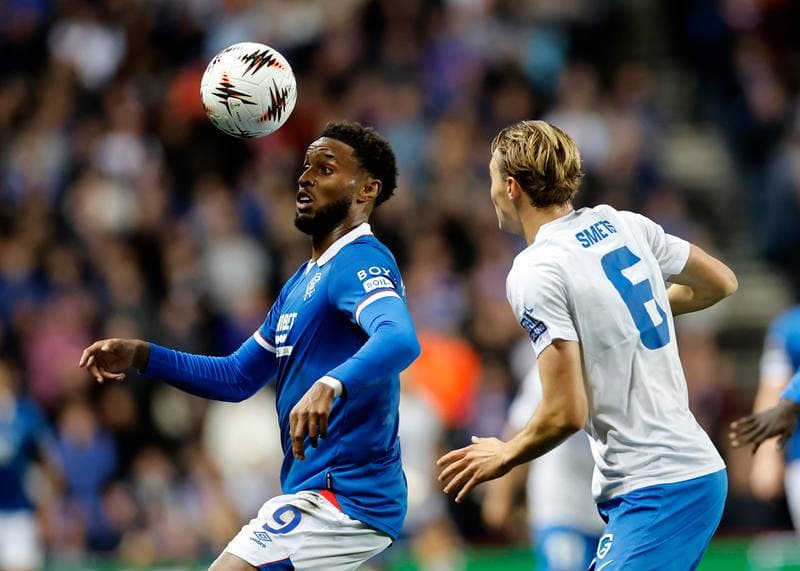Football. UEFA Europa League. Rangers - KRC Genk. 25.09.2025
