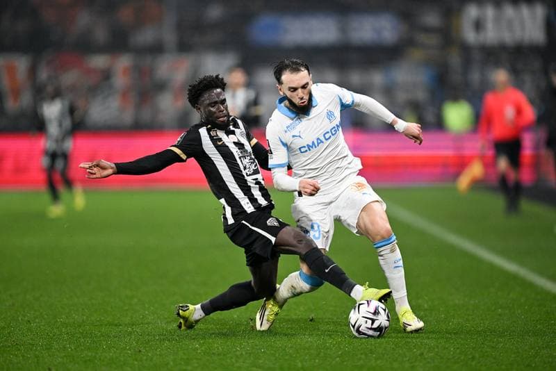 Football. Ligue 1 McDonald's. Angers SCO - Olympique de Marseille. 17.01.2026