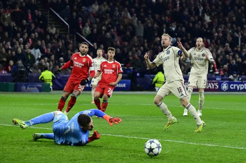 Football. UEFA Champions League. AFC Ajax - SL Benfica. 25.11.2025