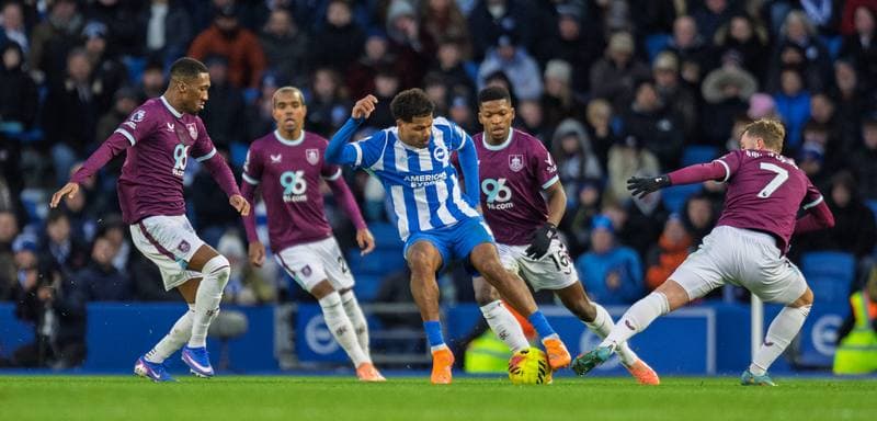 Football. Premier League. Brighton and Hove Albion - Burnley. 03.01.2026