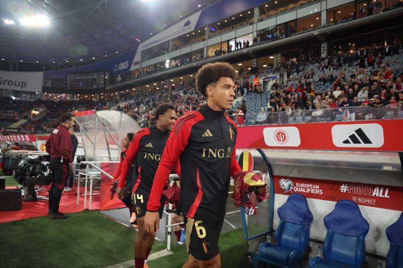 Football. FIFA World Cup Qualifiers. Belgium - North Macedonia. 10.10.2025