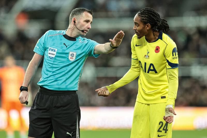 Football. Carabao Cup. Newcastle United - Tottenham Hotspur. 29.10.2025