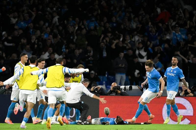 Football. Serie A. SSC Napoli - FC Internazionale. 25.10.2025