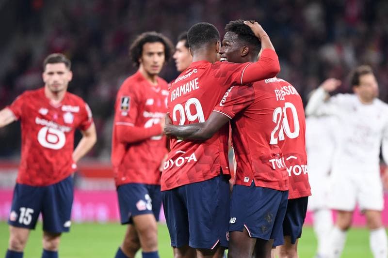 Football. Ligue 1 McDonald's. LOSC Lille - FC Metz. 26.10.2025