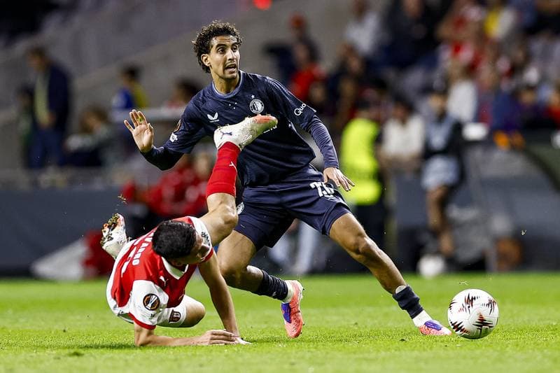 Football. UEFA Europa League. Braga - Feyenoord. 24.09.2025
