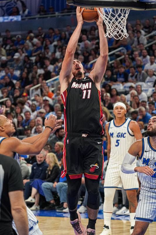 Basketball. NBA. Miami Heat - Orlando Magic. 09.12.2025