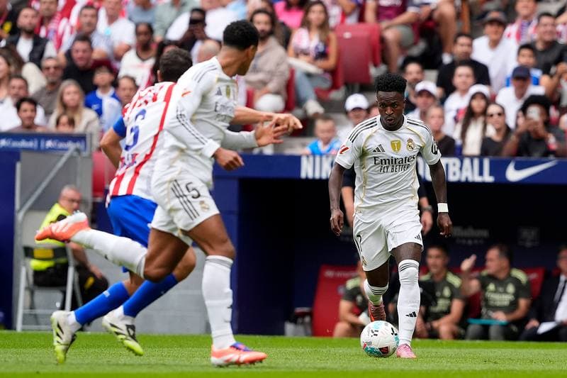 Football. La Liga. Atletico Madrid - Real Madrid. 27.09.2025