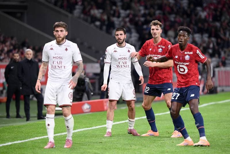 Football. Ligue 1 McDonald's. LOSC Lille - FC Metz. 26.10.2025