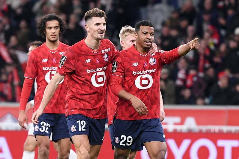 Football. Ligue 1 McDonald's. LOSC Lille - FC Metz. 26.10.2025